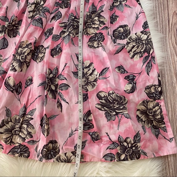 Anthropologie | Odille Floral Pleated Mini Skirt - Picture 6 of 7